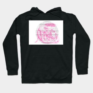 Brutalist Urban Foxes - Dayglo Pink Hoodie